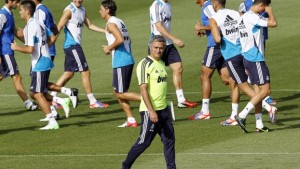 Real Madrid training